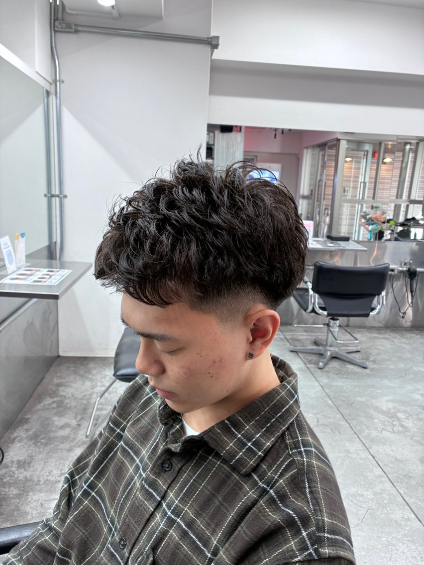 ショート パーマ メンズ 💈海外風パーマ 💈メンズ/颯太のヘアスタイル