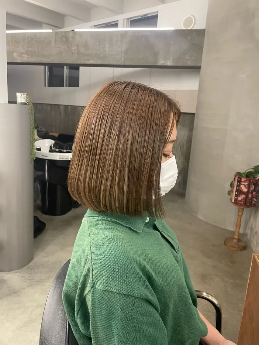 ショート 🎀︎maho/暖色 /レイヤーカットのヘアスタイル