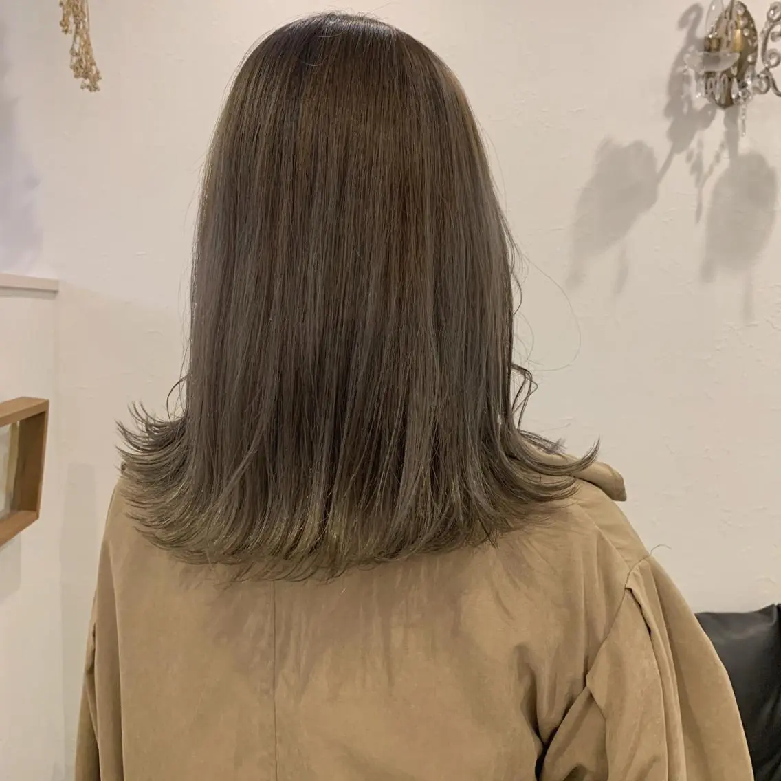 ミディアム カラー ベージュカラー ヘアカラー m ā l o.🌷 サカモトマイコのヘアスタイル