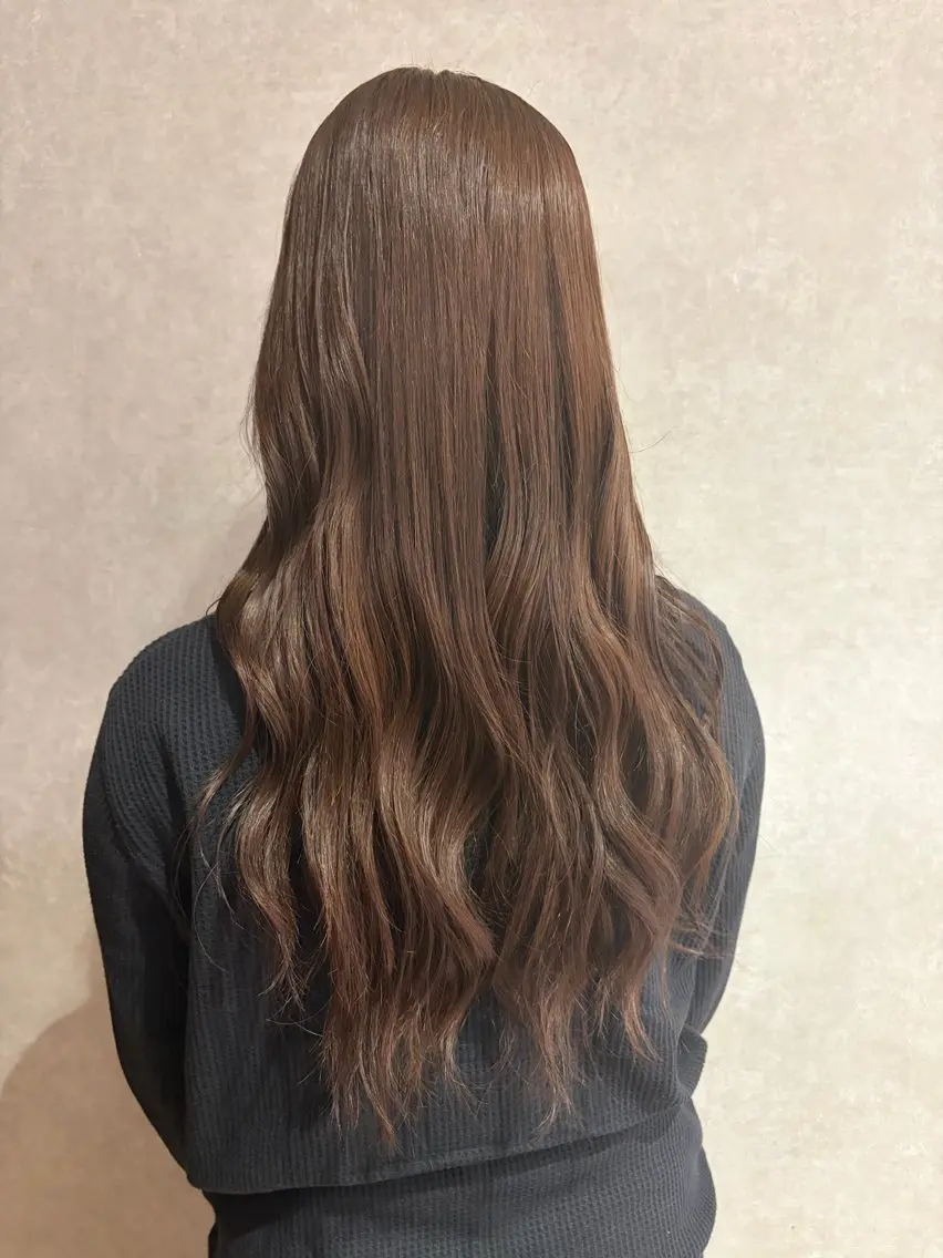 カラー ヘアカラー トリートメント 🍎エクステ/暖色 カラー🍎あyaかのヘアスタイル