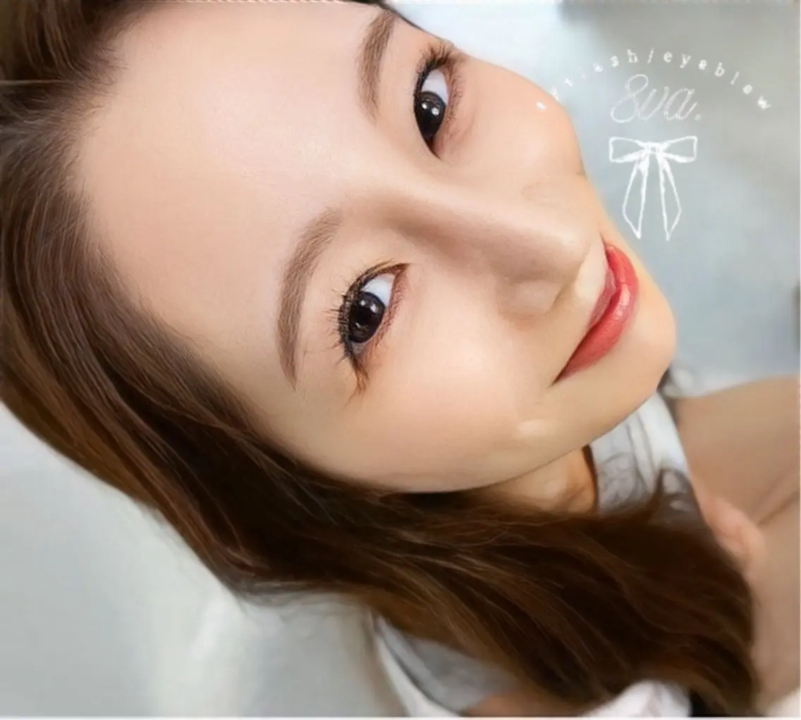 マツエク・マツパ 一重×まつ毛パーマ 8va. 学芸大学のマツエク・マツパデザイン
