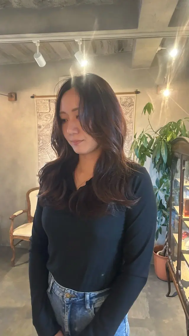 ロング カット 🦭☪️Azumi 縮毛矯正☪️🦭のヘアスタイル