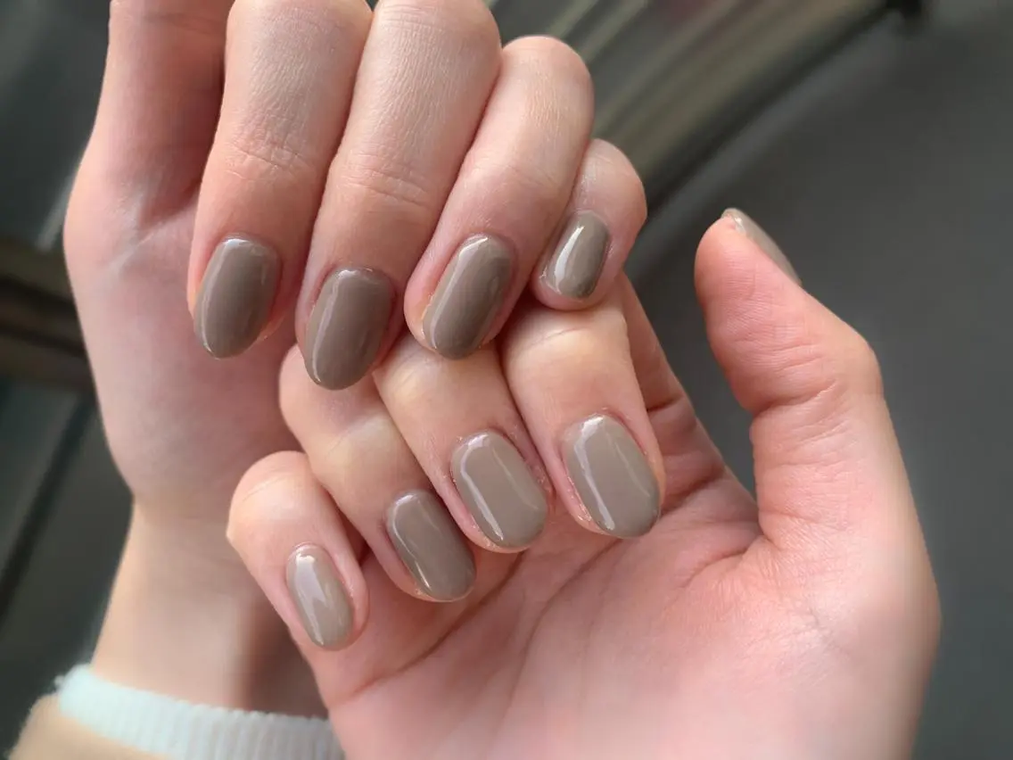 ネイル ワンカラーネイル nail* runa🌻のネイルデザイン