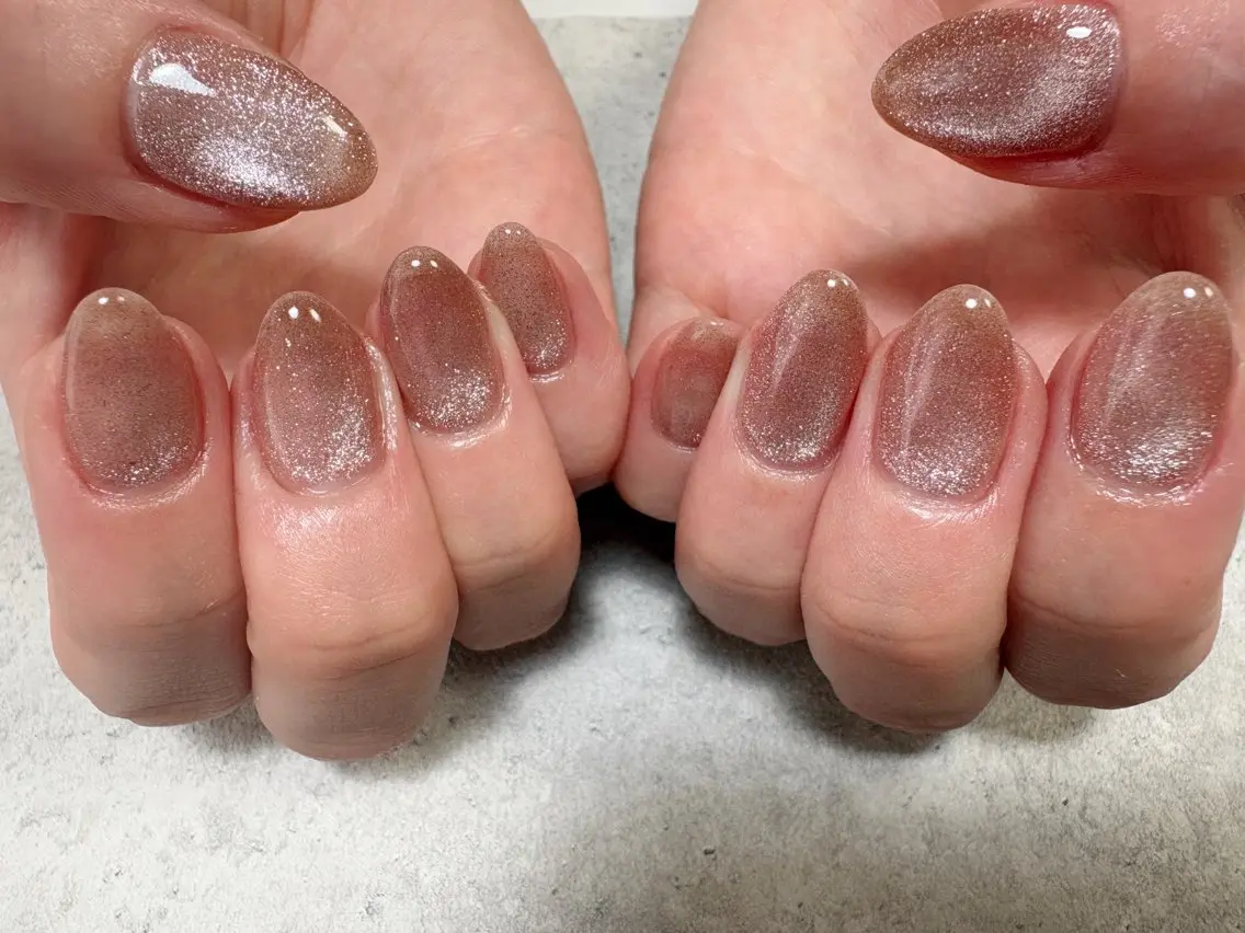 ネイル マグネットネイル gypso.267 🌷SETO🌷のネイルデザイン