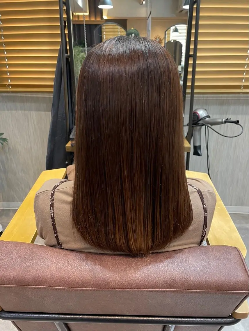 【オイルグロスカラー🍀】カット✂️+イノアカラー🍀の写真