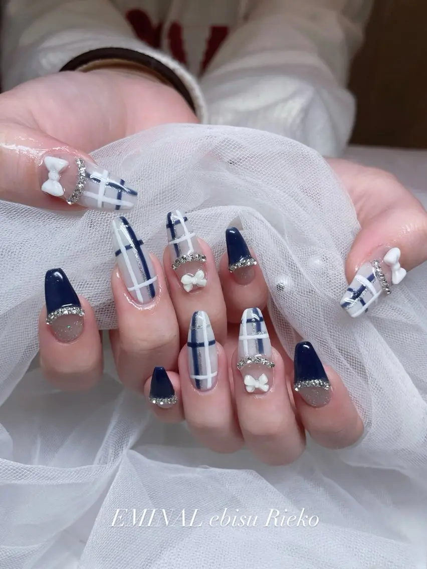 ネイル ハンドネイル Rieko EMINAL恵比寿のネイルデザイン