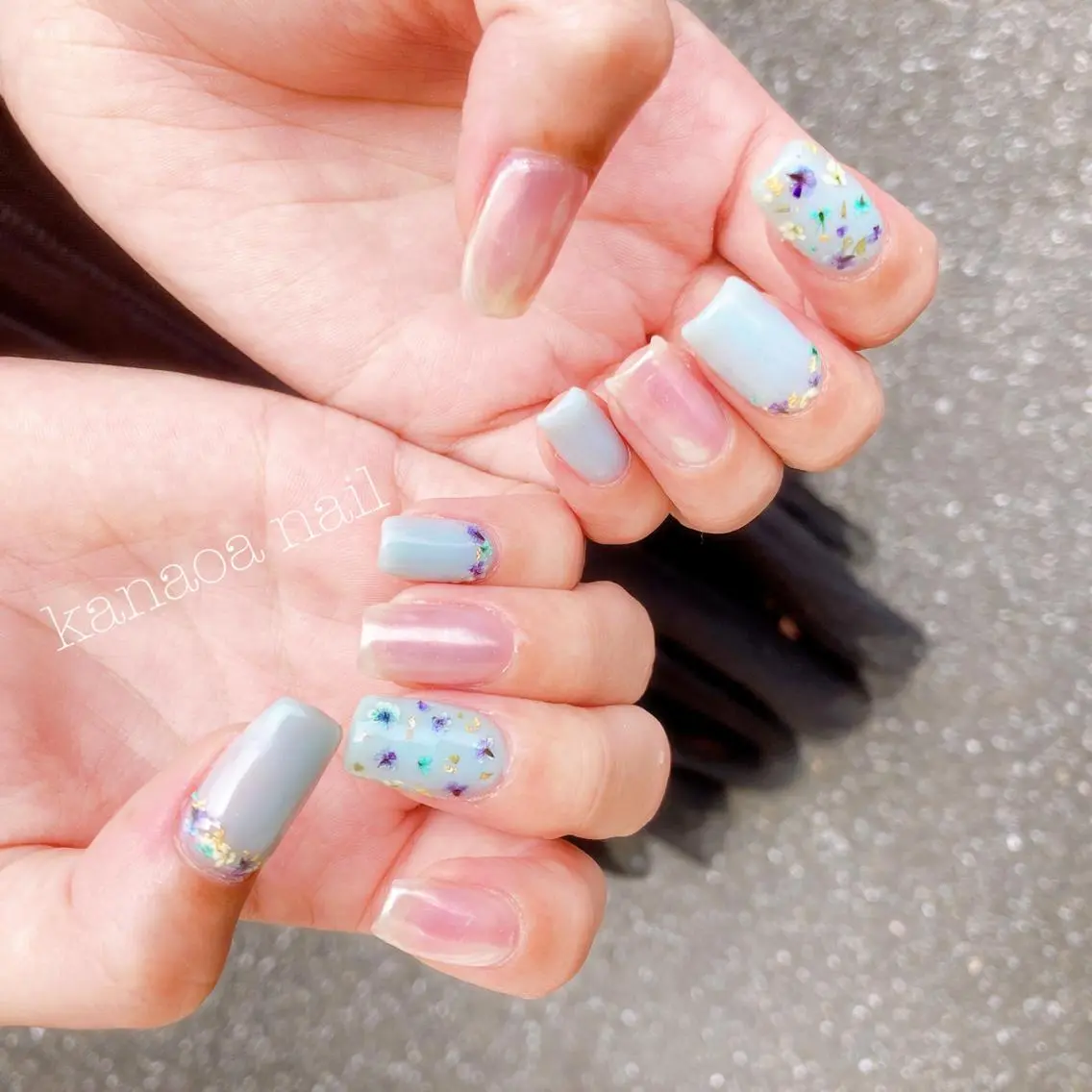 ネイル 地爪育成💅 kanaoanailのネイルデザイン