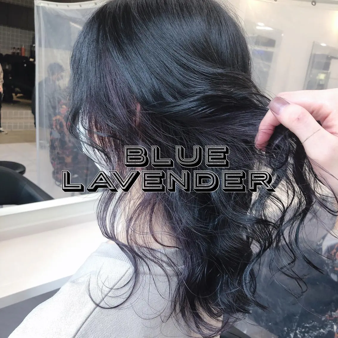 ロング カラー パーマ ヘアアレンジ メンズ キッズ ネイル マツエク・マツパ 上品＆韓国風 🥀海心🥀のヘアスタイル