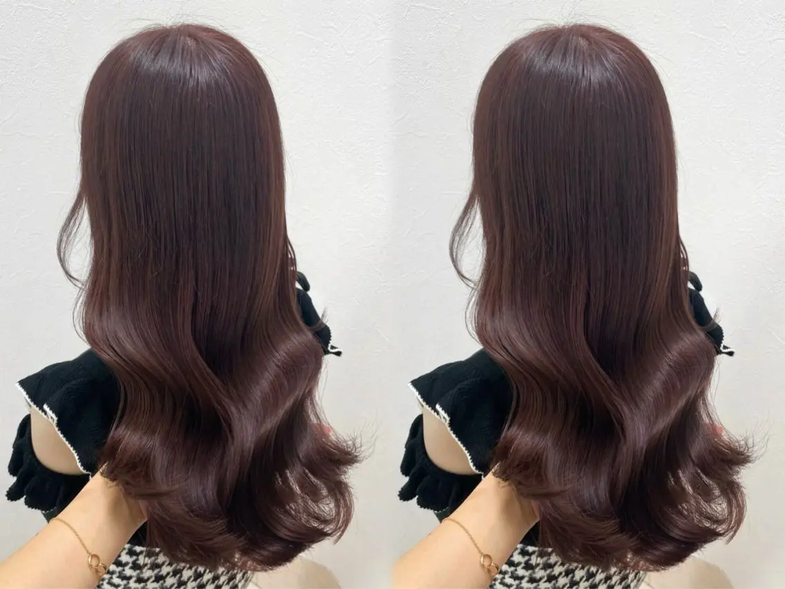 ロング ヘアカラー トリートメント 似合わせマツエク まつパ🤎ほのりのマツエク・マツパデザイン