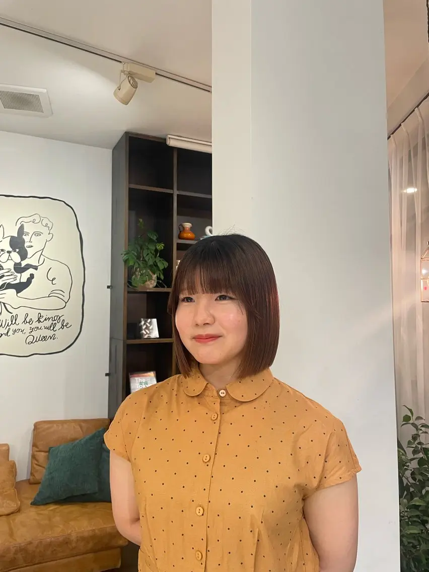 ショート 西野 優夏のヘアスタイル