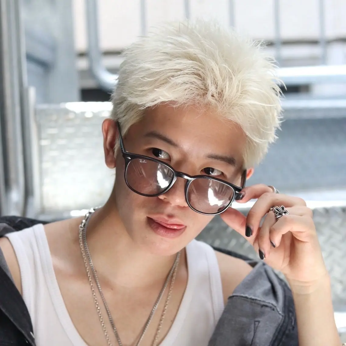 パーマ ヘアアレンジ メンズ メンズ特化❤️🔥 RIKU❤️🔥のヘアスタイル