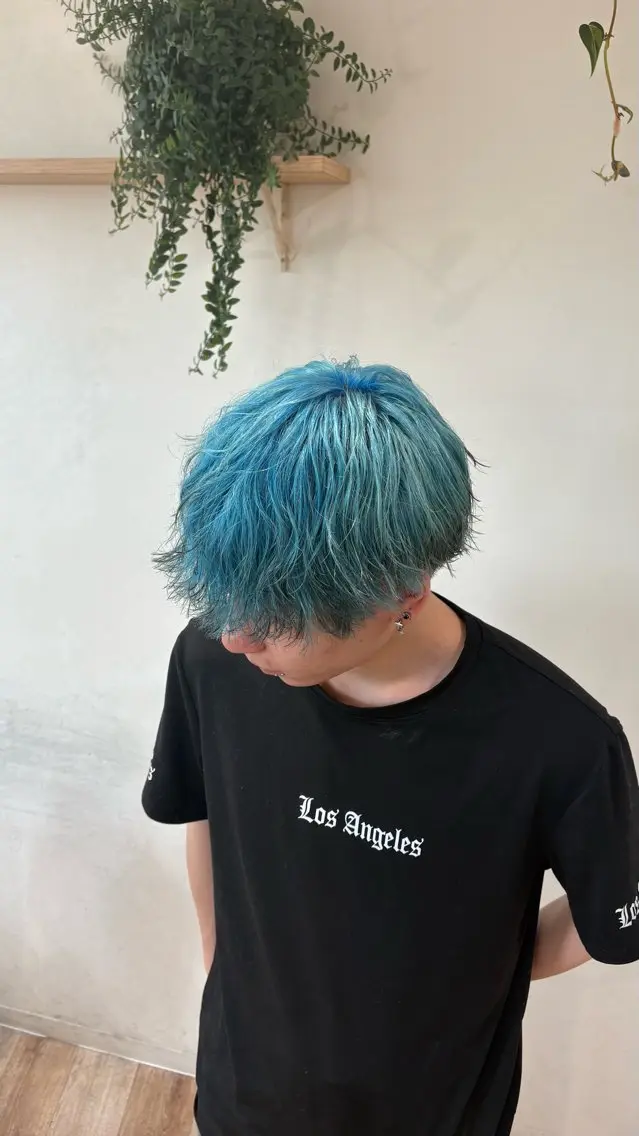 メンズ 透明感color ゆうな🎀のヘアスタイル