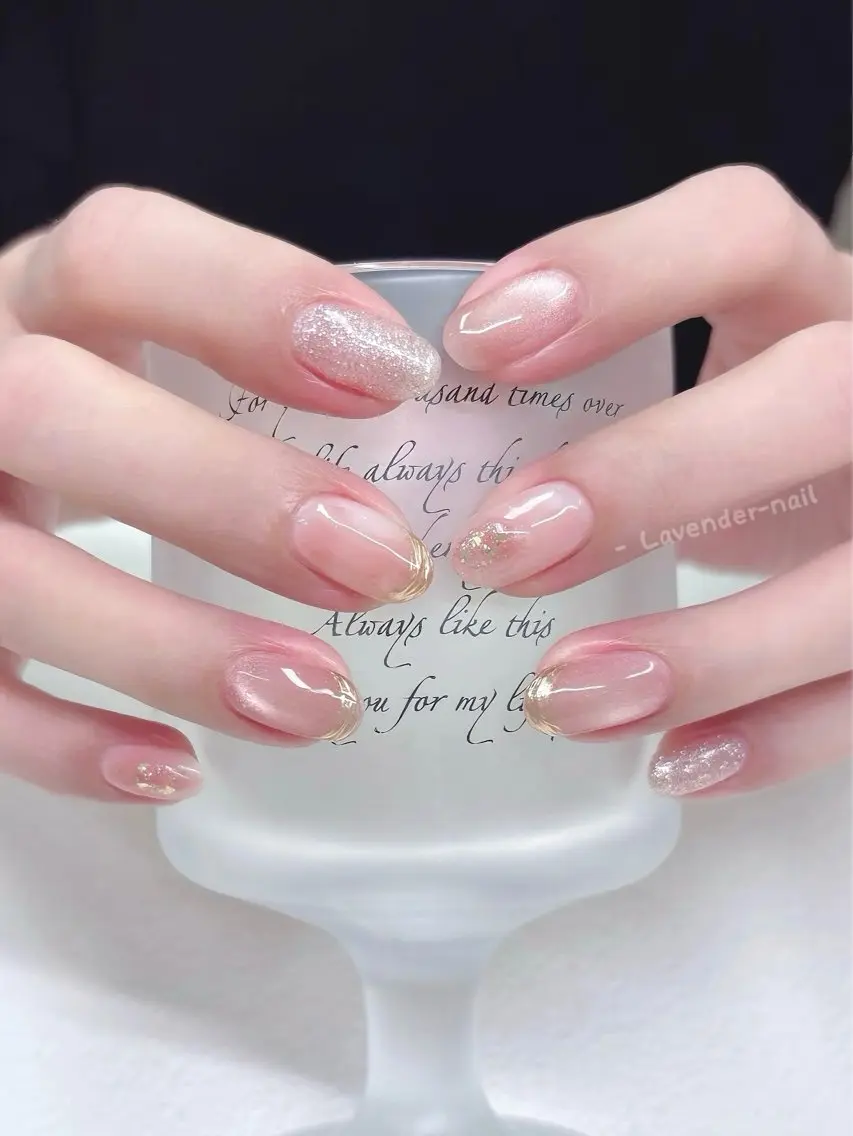 ネイル ハンドネイル Lavender nail·中島公園のネイルデザイン