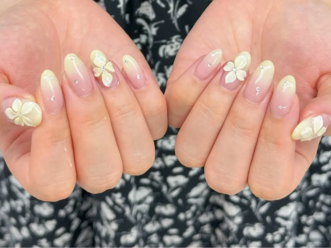 ネイル 長さ出し フットネイル ジェルネイル マグネットネイル 持ち込み ハンドネイル ハンドケア Ocean Nailのネイルデザイン