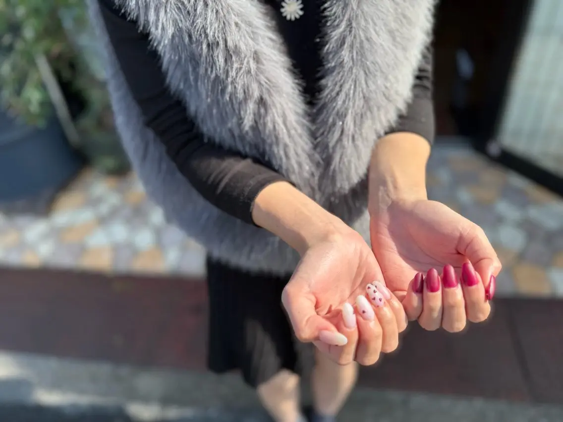 ネイル ハート Ameria➕ Amiのネイルデザイン