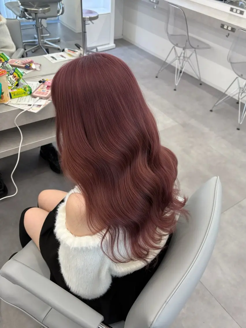 ロング カラー カット ヘアカラー 🍀透明感ナチュラル カラー🍀じゅんのヘアスタイル