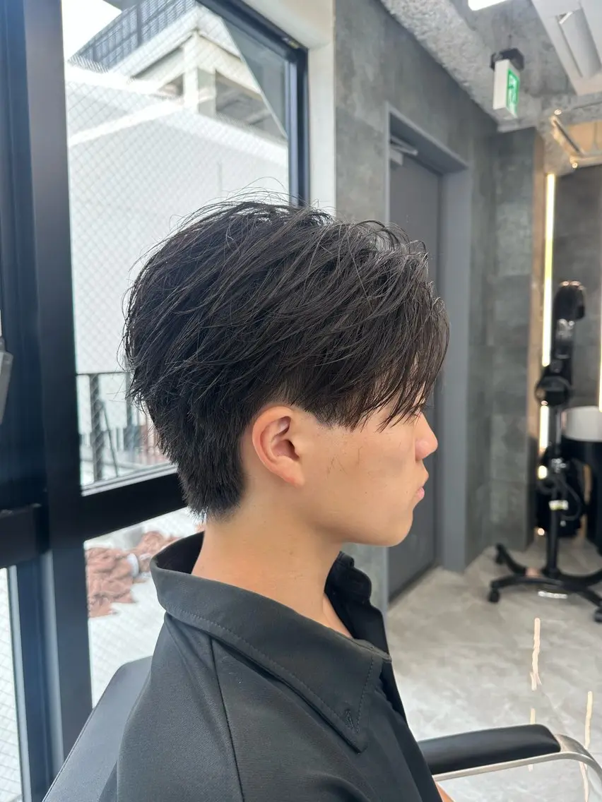 メンズ カット 💎メンズカット /フェザー/細野💎のヘアスタイル
