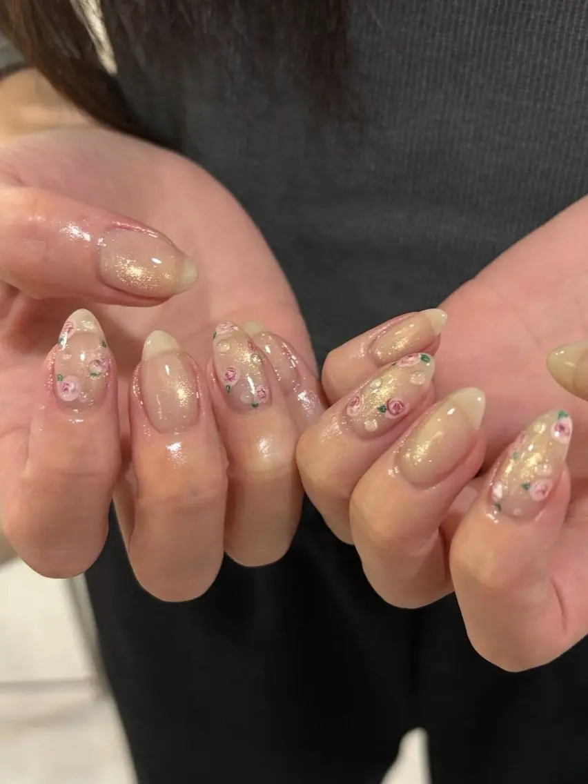 ネイル ハンドネイル ネネ. ネイルリストのネイルデザイン