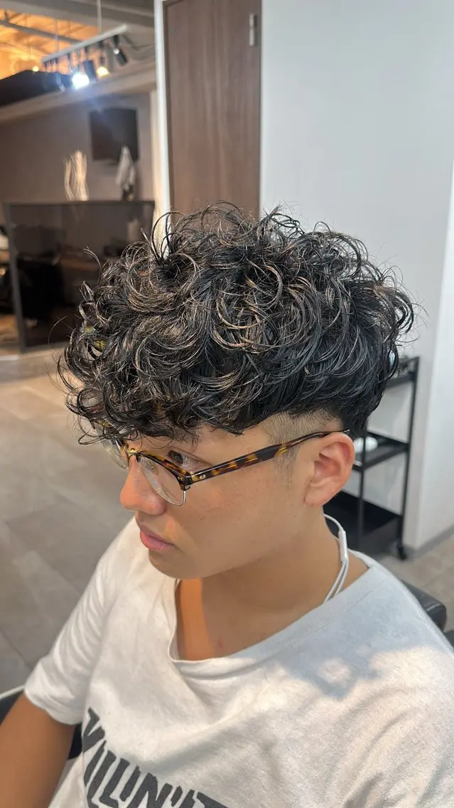 パーマ メンズ 大宮/海外風パーマ 🇺🇸隼也🇪🇸のヘアスタイル