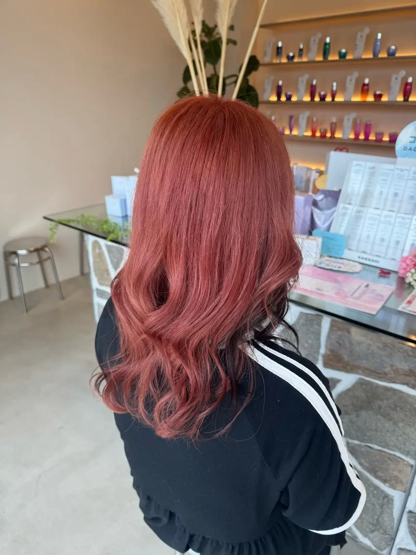 ミディアム ヘアカラー トリートメント achieve 紗良のヘアスタイル