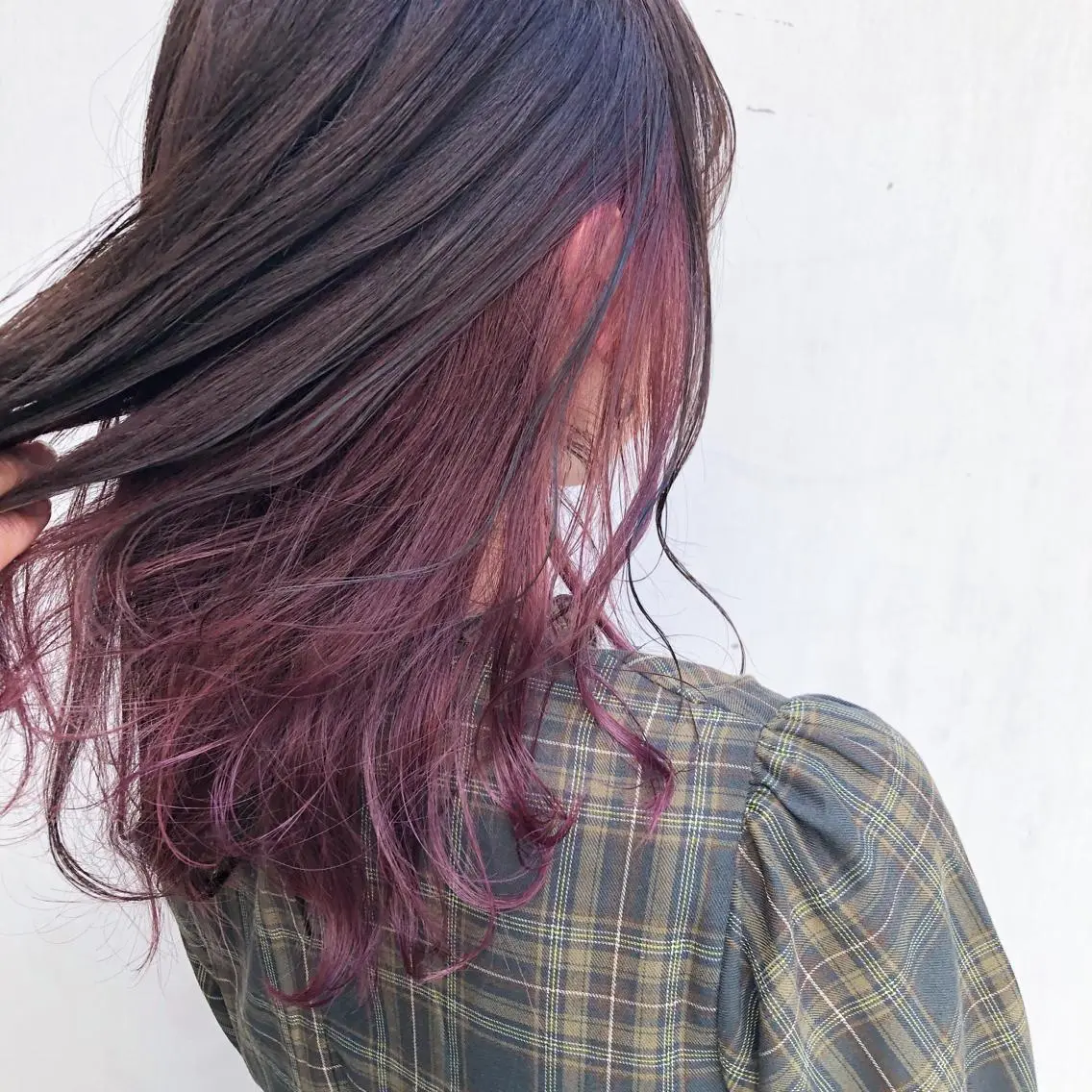 ミディアム カラー カット ヘアカラー トリートメント 山中 直輝のヘアスタイル
