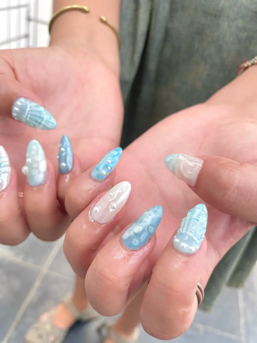 ネイル ハンドネイル Nail ヌシん家 AKANEのネイルデザイン