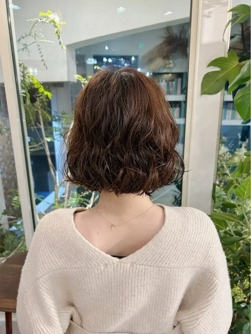 ショート ボブ 谷澤 朋佳のヘアスタイル