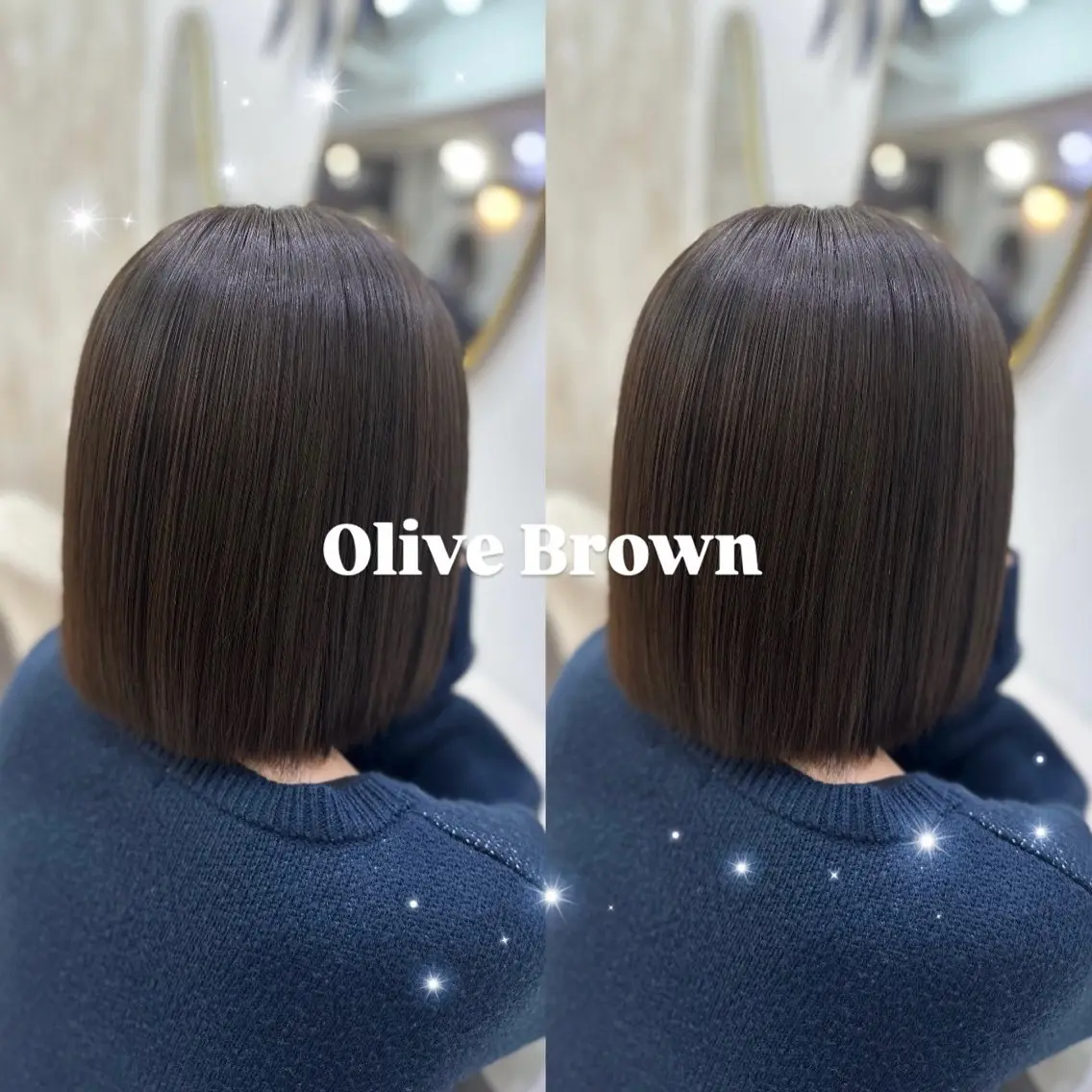 ミディアム 【E'ss】 村 灯梨のヘアスタイル