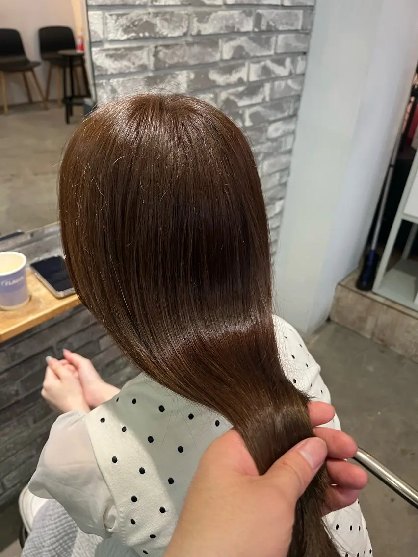 ミディアム ヘアカラー 🌸コンドウ ハルト🌸のヘアスタイル