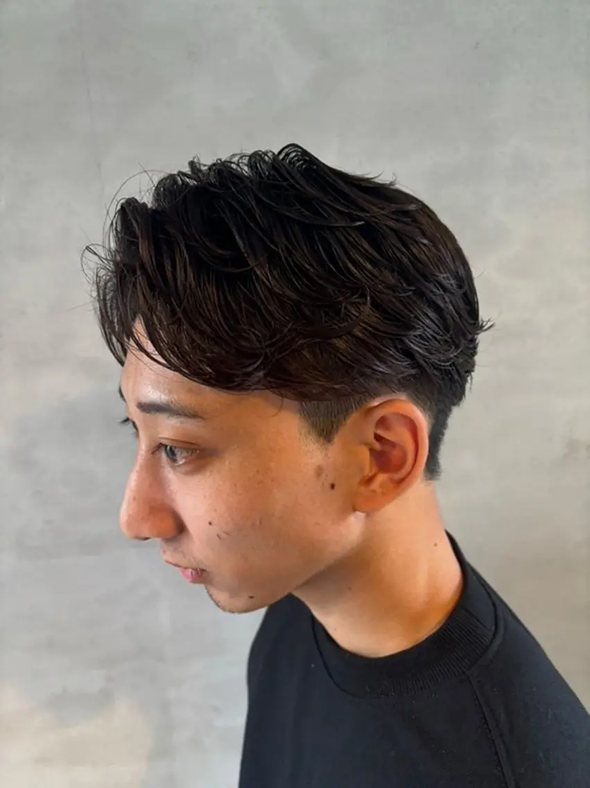 メンズ カノエ出雲大塚店 田村陸のヘアスタイル