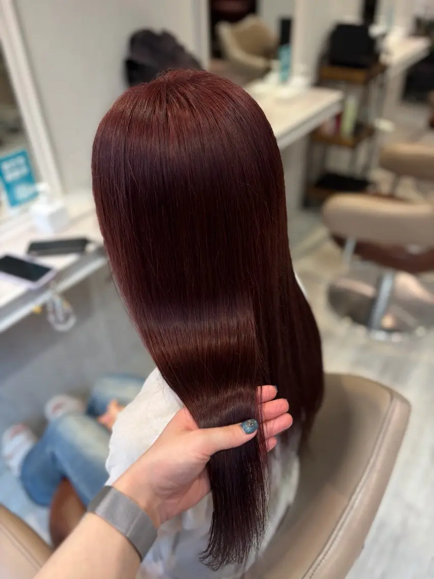 ロング ヘアカラー Ash本八幡 🩵ྀི菊地のヘアスタイル