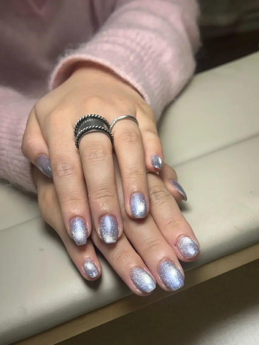 ネイル アートネイル チークネイル 長さ出し フレンチネイル ジェルネイル 🦋new Nail🦋ニノのネイルデザイン