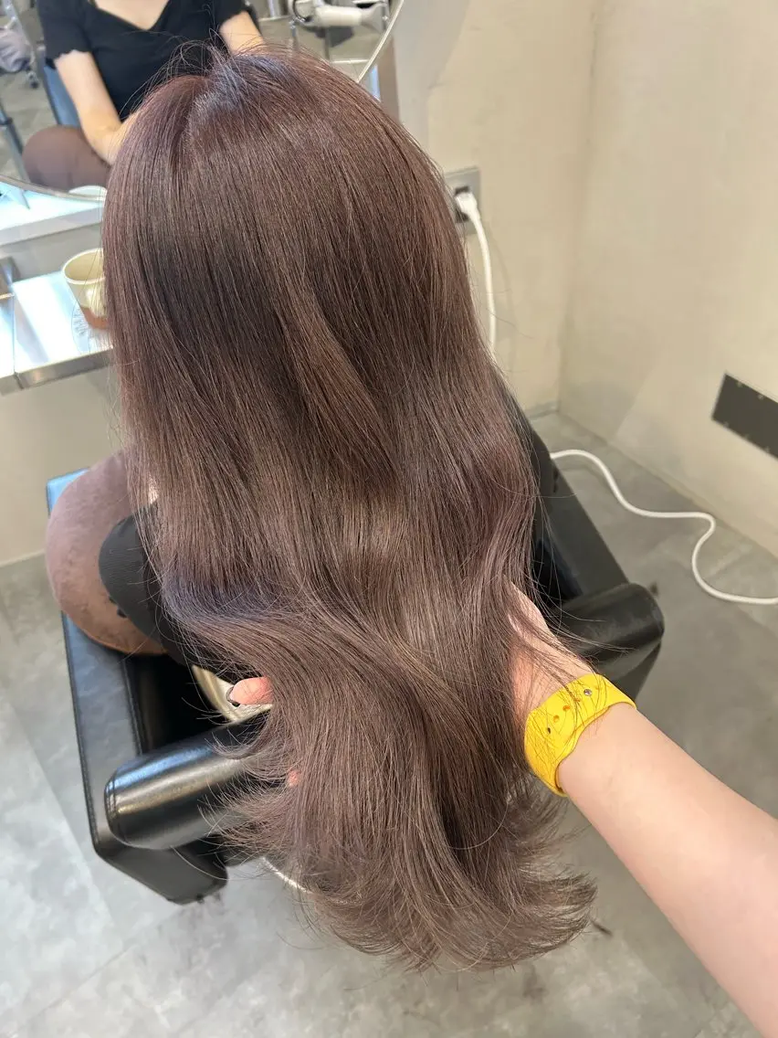 ロング カラー ヘアカラー Haru/THREE …by velvetのヘアスタイル