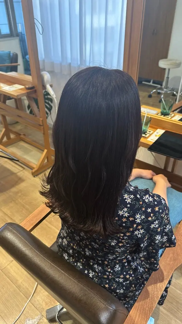 カラー ヘアカラー トリートメント ヘッドスパ nana /カラー&極上スパのヘアスタイル