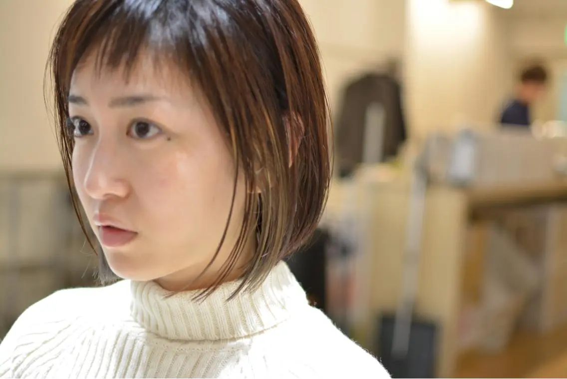 ミディアム イエローカラー カット ヘアカラー トリートメント 木村 創造🌟 デザインカラーお任せのヘアスタイル