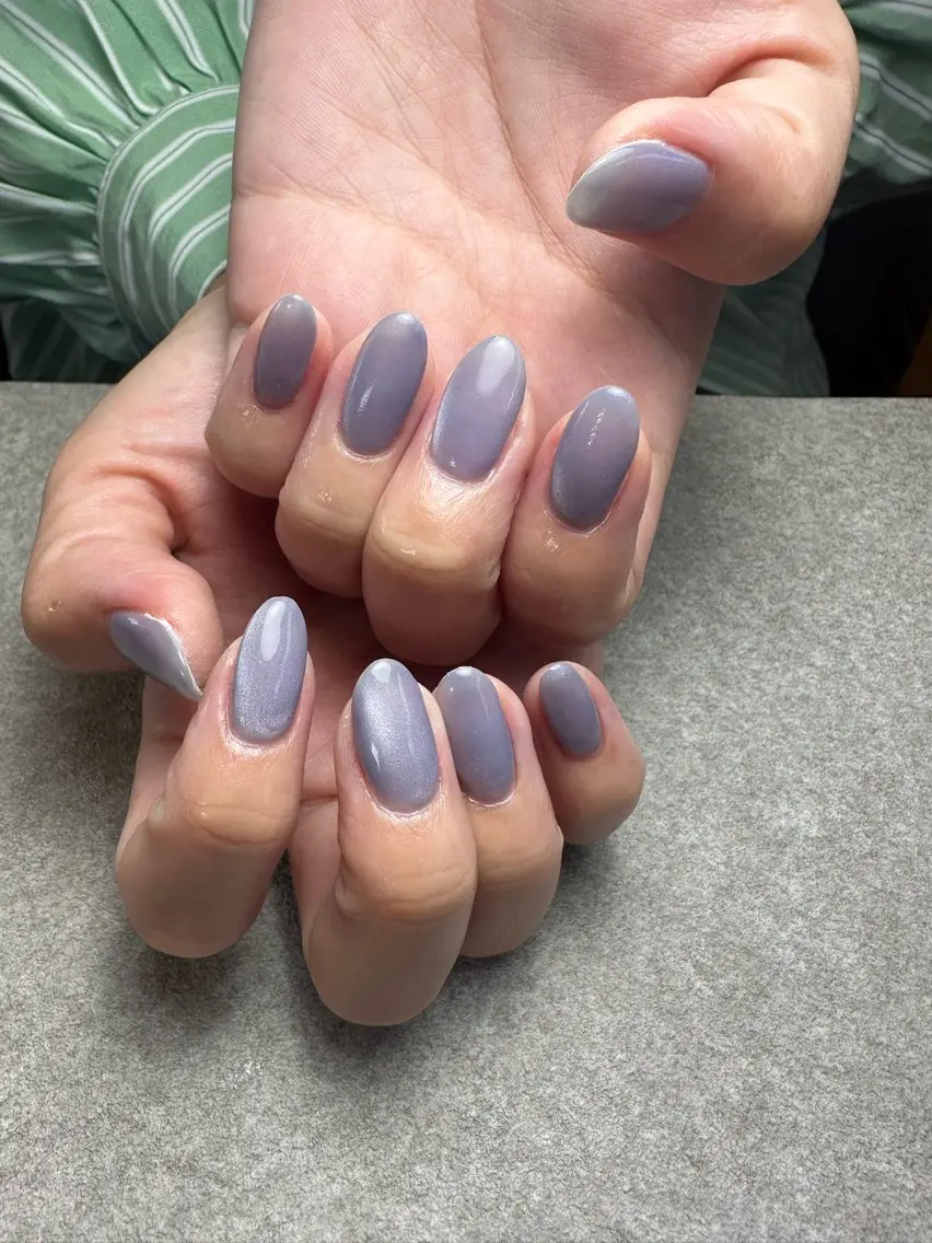 ネイル マグネットネイル 春ネイル nailroom Anmie.のネイルデザイン