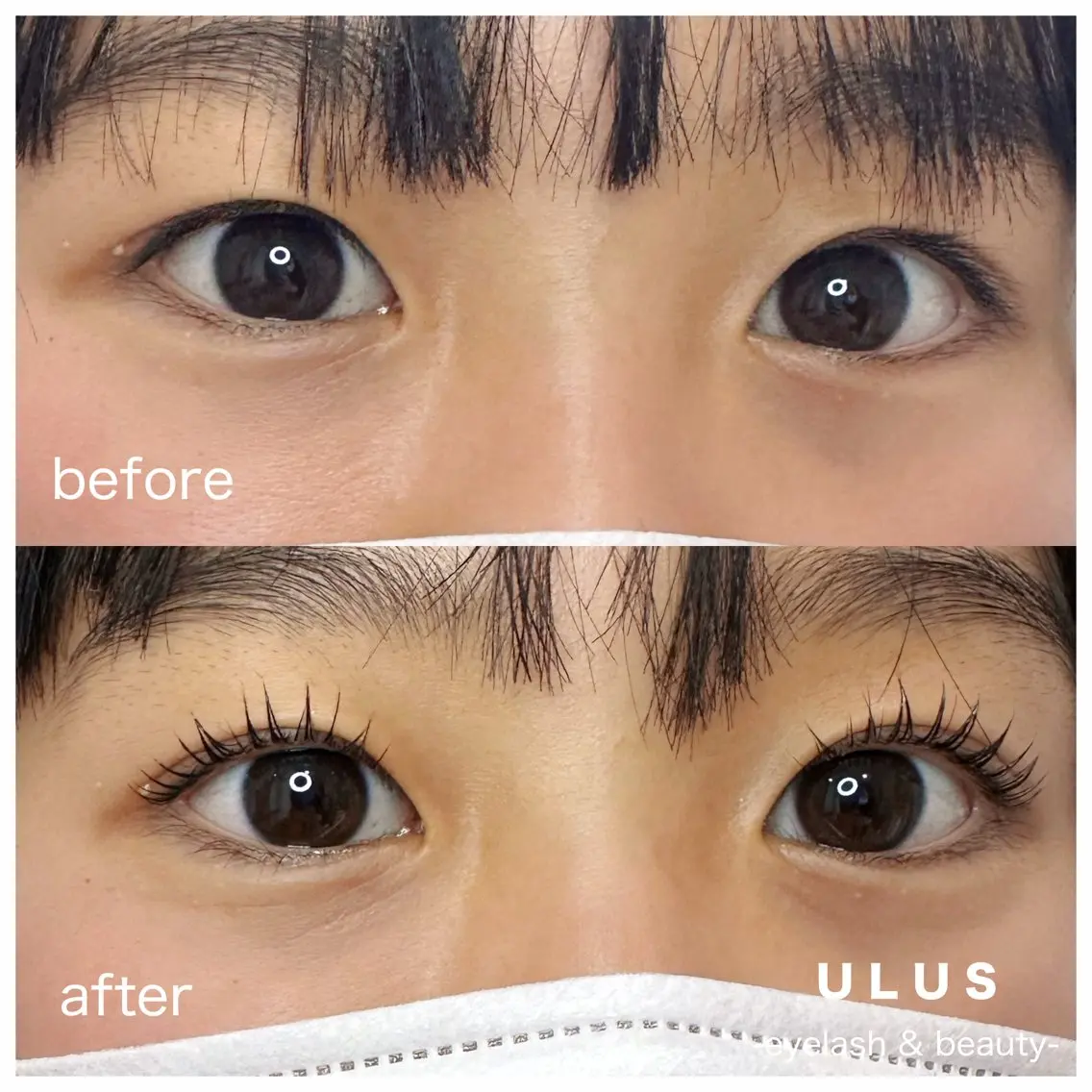 マツエク・マツパ マツパ ULUS mamiのマツエク・マツパデザイン