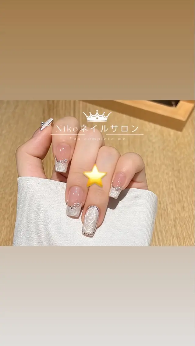 ネイル チークネイル 長さ出し フットネイル フレンチネイル ジェルネイル ハンドネイル NIKO NAIL 柏のネイルデザイン