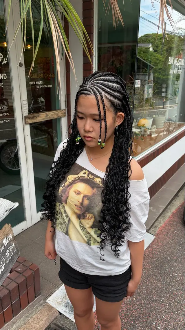 ロング ヘアアレンジ エクステ ヘアセット 水野 明羽のヘアスタイル