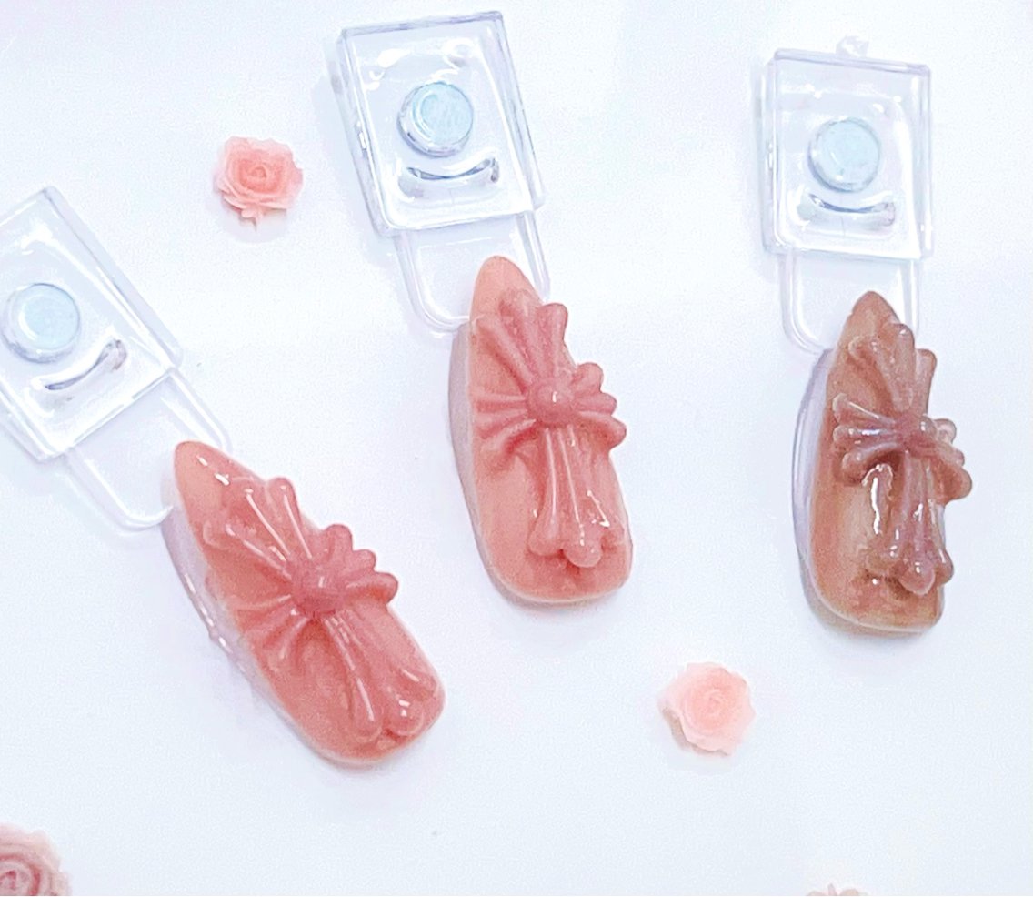 ネイル ハンドネイル 🖤ONIヶ島 NAIL🖤長さ出しのネイルデザイン