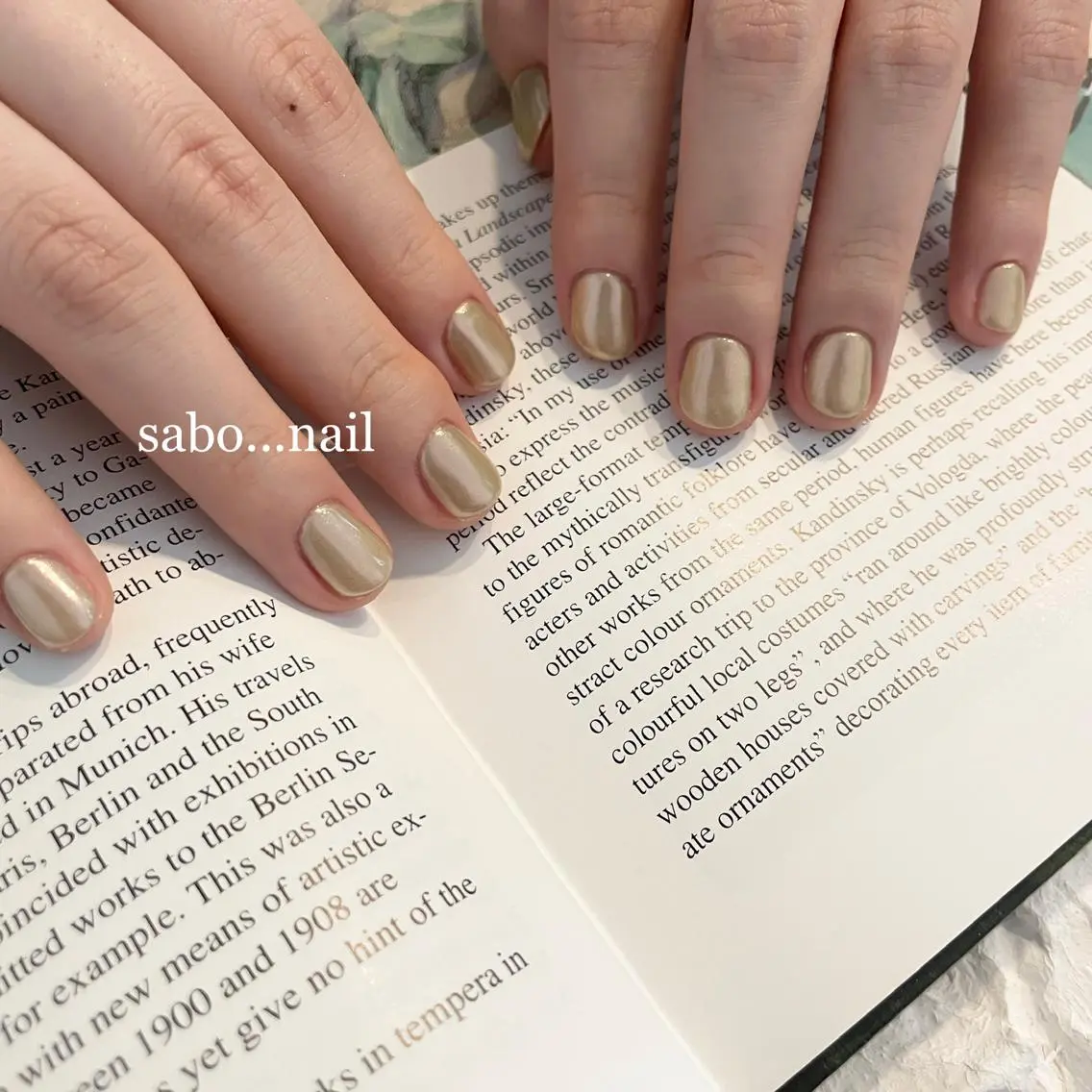 ネイル ハンドネイル sabo... nailのネイルデザイン