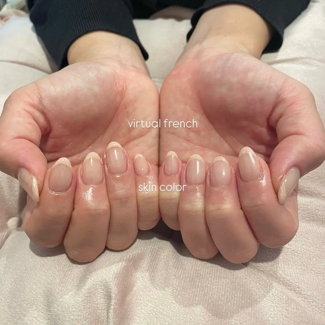 ネイル フレンチネイル petit luxe 🎀narumiのネイルデザイン