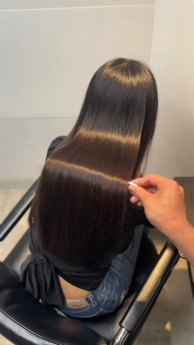 ロング カット トリートメント ブリーチ矯正🉑/ まさるのヘアスタイル