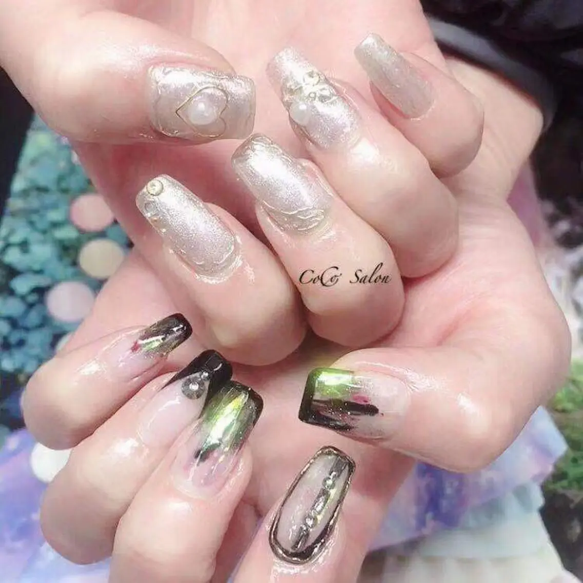 ネイル マグネットネイル CoCoSalon ネイル/まつ毛予約のネイルデザイン