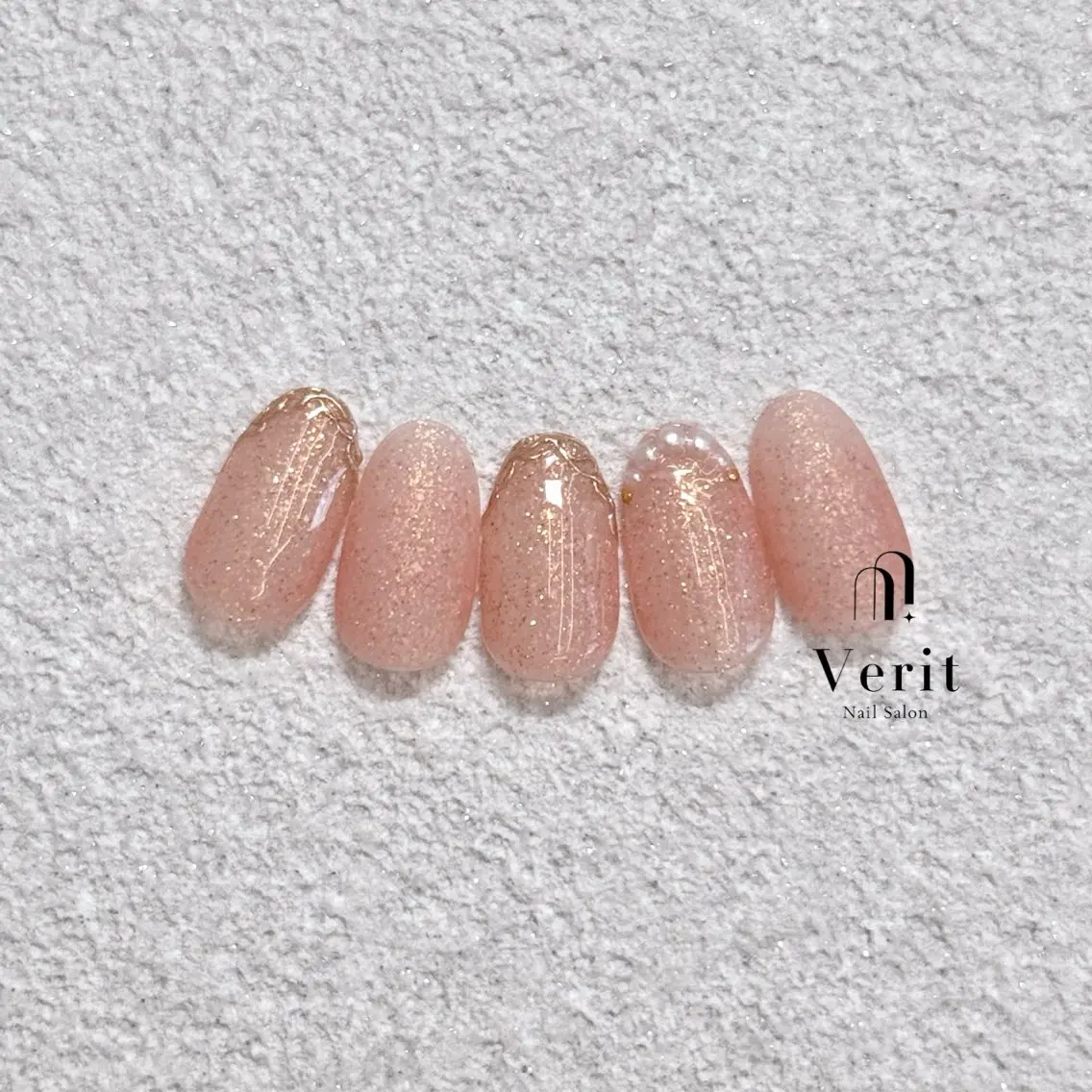 ネイル アートネイル シンプルネイル Kurumi (Verit大森店)のネイルデザイン