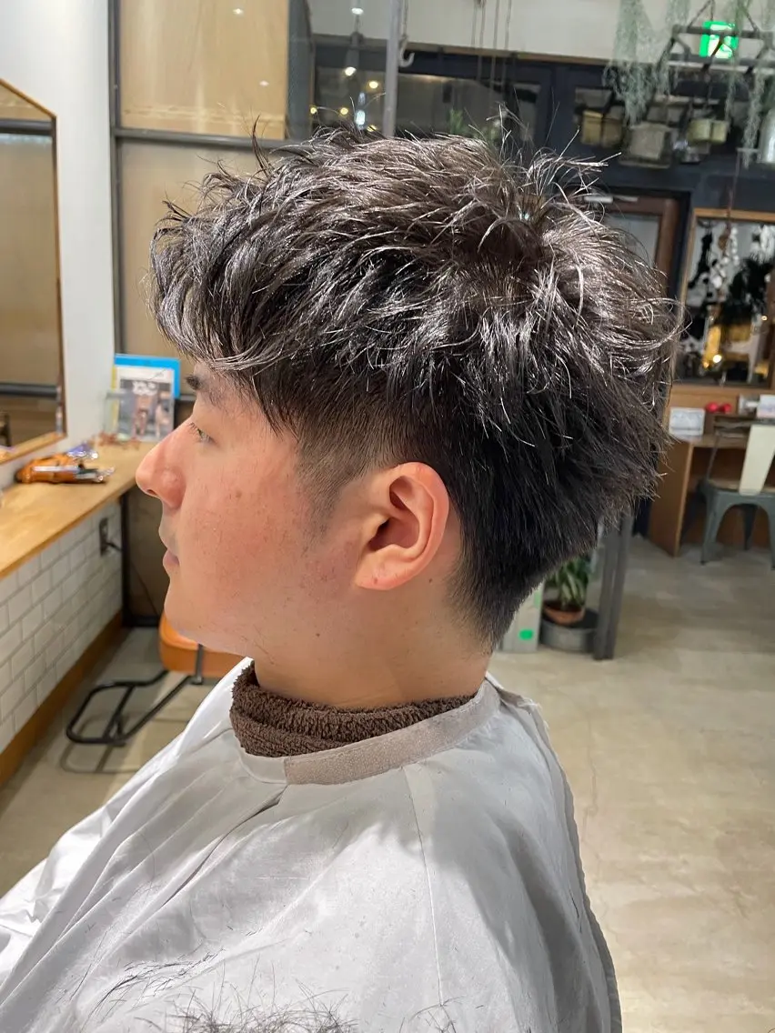ショート メンズ KOTKA 大山和希のヘアスタイル