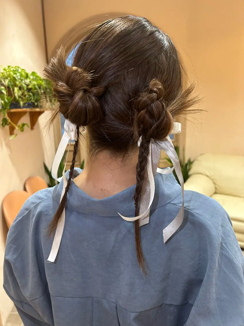 ヘアアレンジ ヘアセット mayu .のヘアスタイル