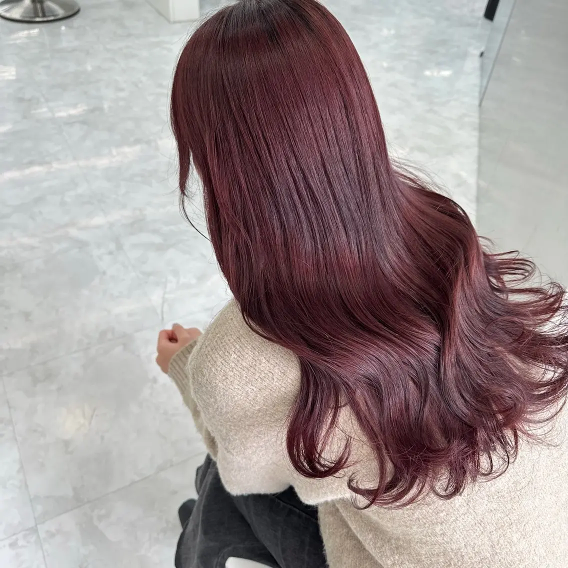 セミロング カラー レイヤーダブルカラー KYONのヘアスタイル