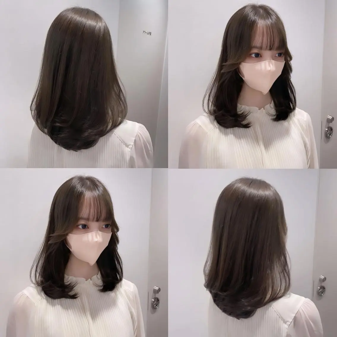 セミロング 銀座/レイヤーカット 🤍内野すみれのヘアスタイル