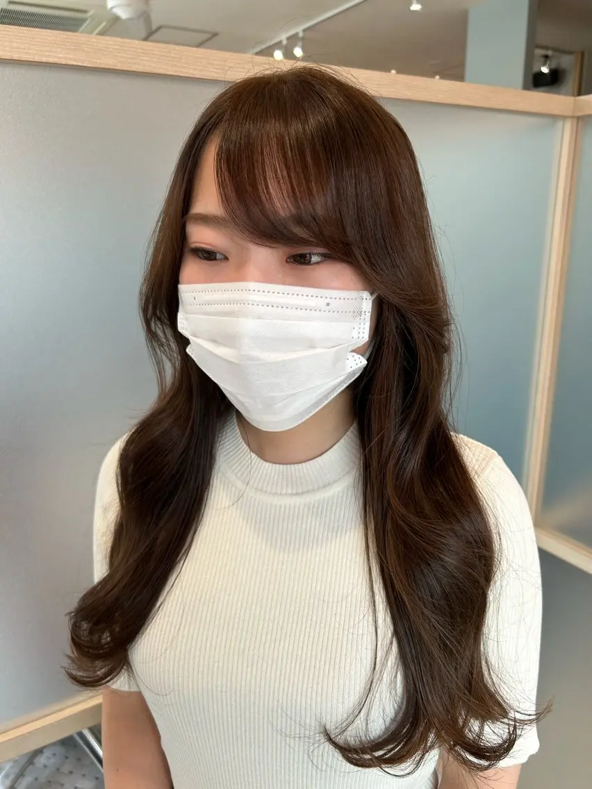 ロング カラー mizuki roan多々良店のヘアスタイル